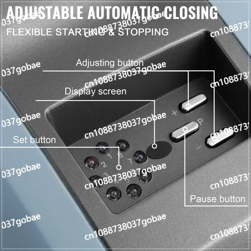 Автоматизация открывания управления Wi-Fi 800N Двигатель наклонных дверей 220 В