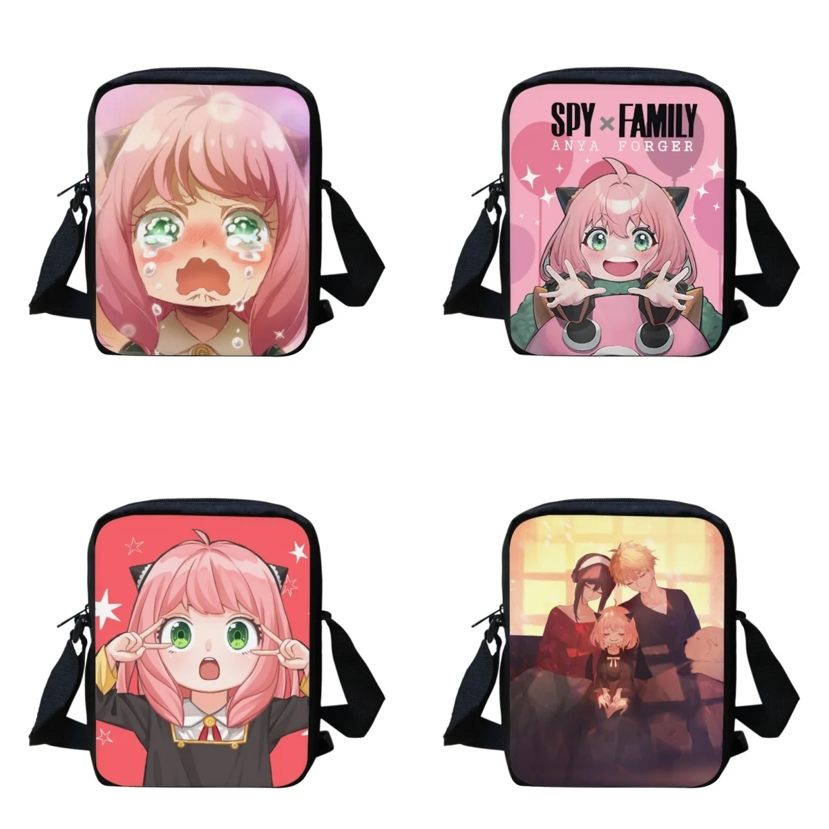 

Spy×family Anime Kids School Bags Girls Small Portable Children's Bookbags Back to School Shoulder Schoolbags for Preshool Baby
