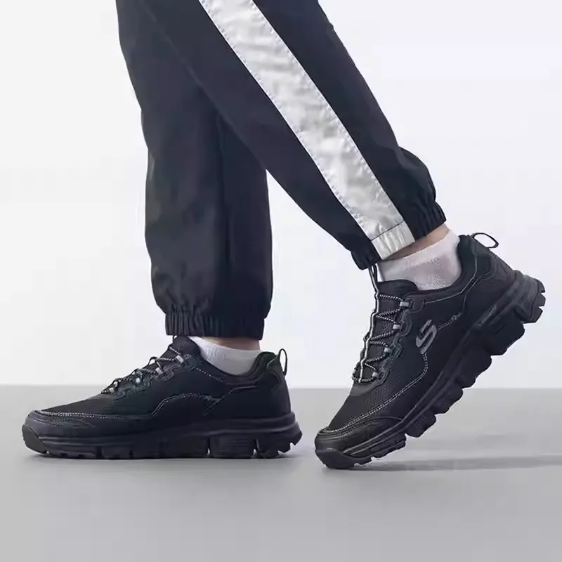 Мужские кроссовки Skechers. Новая летняя модная дышащая повседневная обувь. Легкая