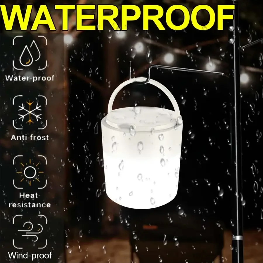 Фонарь для кемпинга USB Type-C с аккумулятором