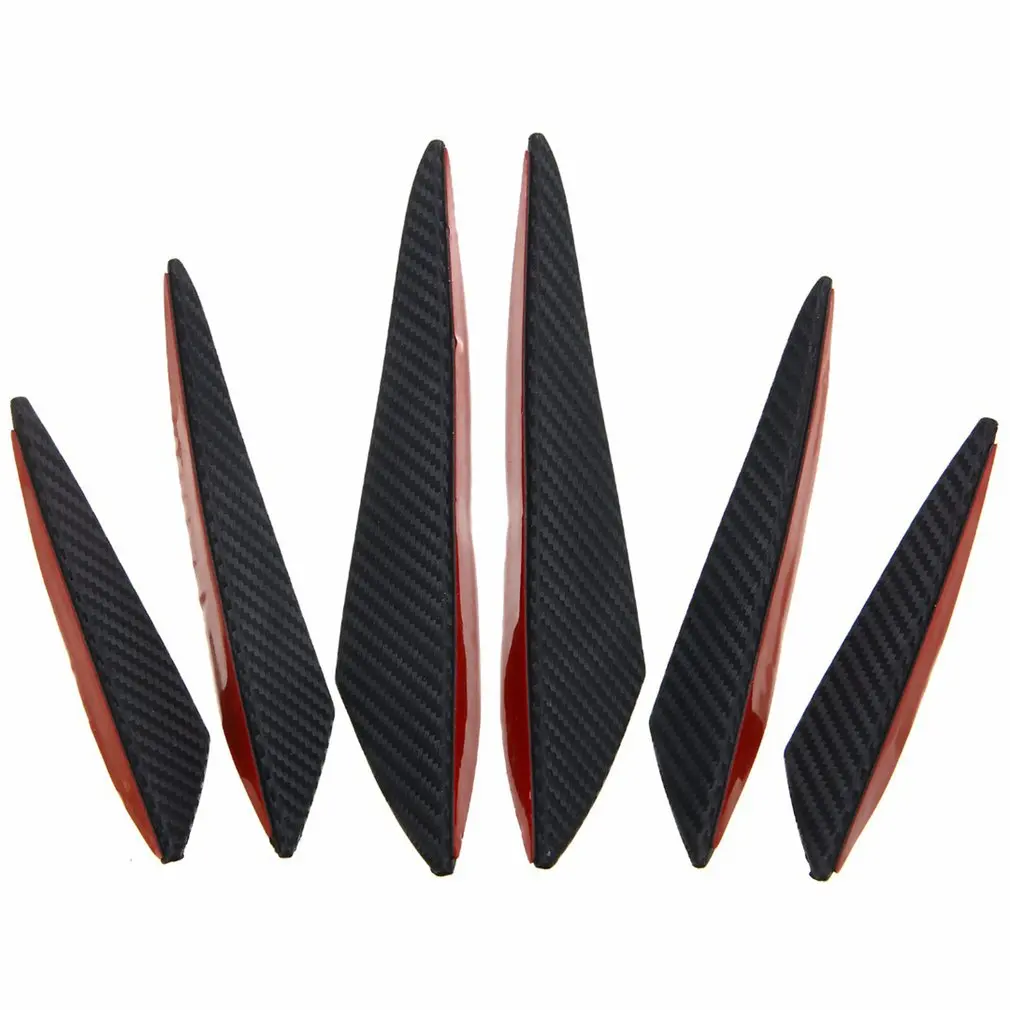 

Car Modified Universal Small Enclosed Wind Knife Carbon Fiber Small Wind Knife Cc Filt Modified Spoiler Front Bar