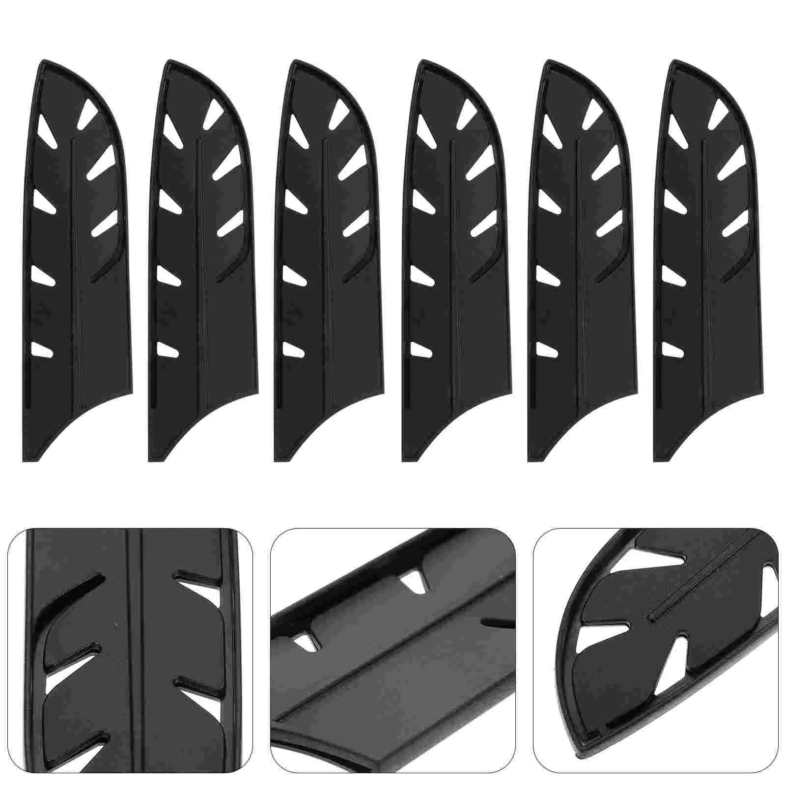 

6Pcs Kitchen Use Plastic Cutter Guards Cutter Protectors Plastic Scabbards