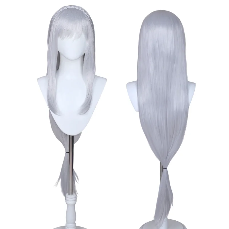 Женский костюм для косплея Emilia парик из аниме Re:Life In a в другом мире униформа