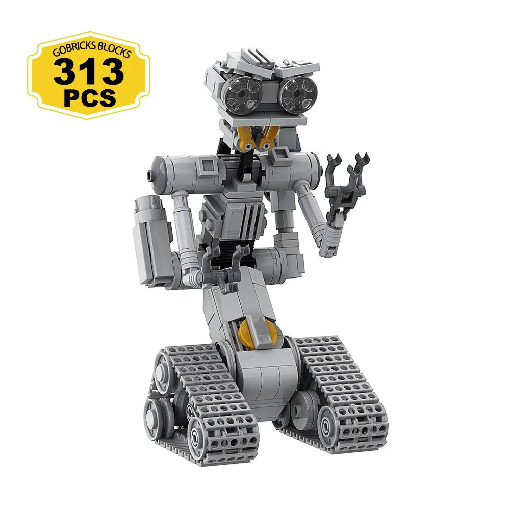 

Gobrick кино короткоконтурный военный эмоциональный робот строительный блок для астрономических роботов johnnеды 5 моделей кирпичная игрушка детский подарок
