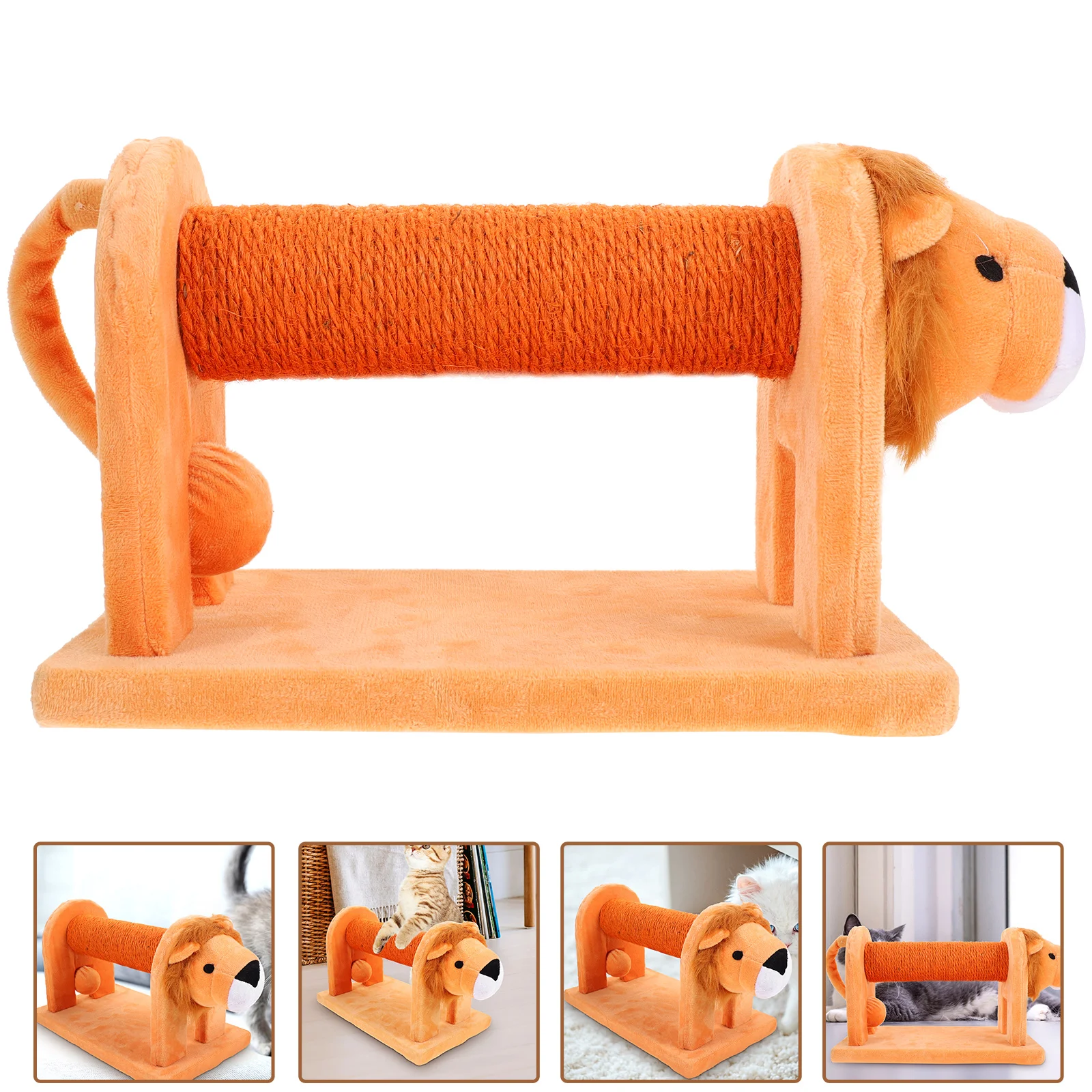 

Cat Scratcher Kitten Scratching Post Scratch Vertical Tower Board Toy Teaser Reusable Toll Posts Comfortable Interactive Toys