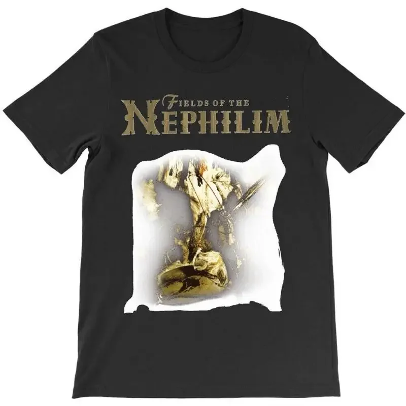 Фото Футболка черного цвета группы Fields Of The Nephilim для фанатов Bt800 №1