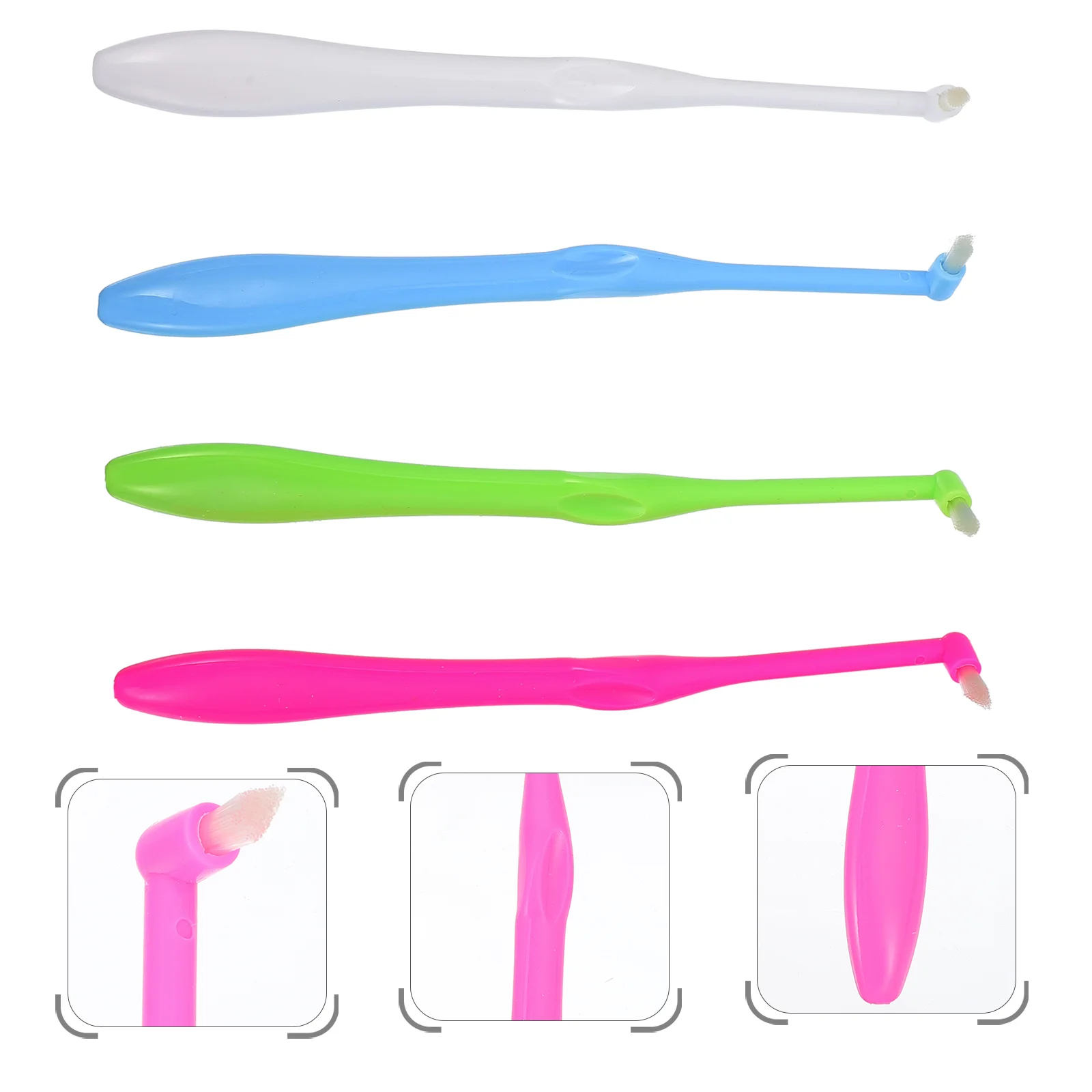 

Tufted Brush Interdental Tooth Denture Brush Toothbrushes Braces