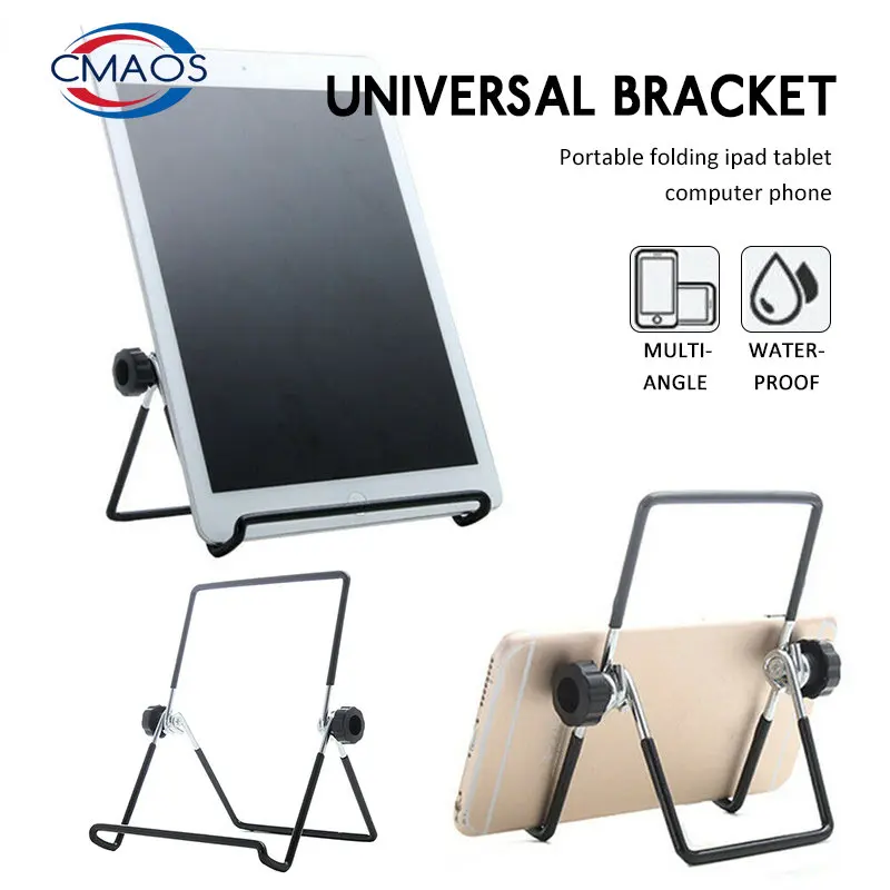 

Universal Metal Tablet Holder for IPad Samsung Holder Tablet Stand Mount Foldable Desk Flexible Phone Stand for IPhone Xiaomi