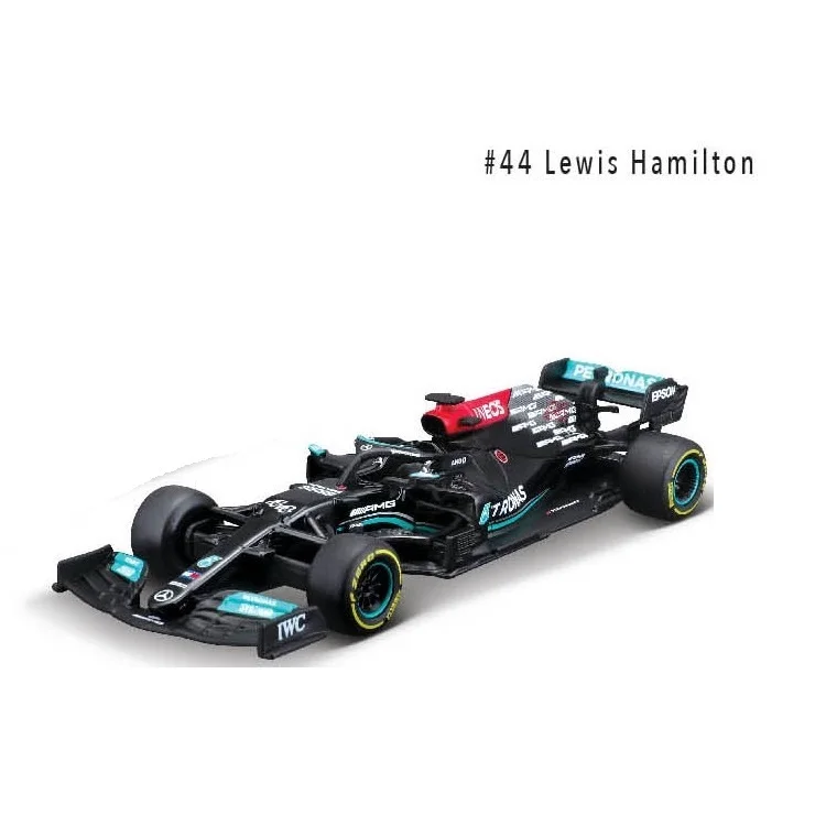 Модель автомобиля Bburago 1:43 AMG F1 W12 E Performance 2021 #44 Льюис Гамильтон/№ 77 Valtteri Bottas |