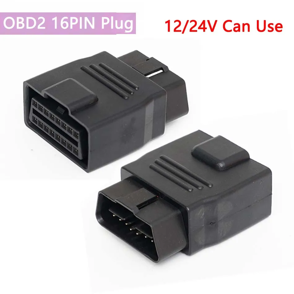 

OBD2 16PIN Φ 16 P Полная мощность 12/24 в может использоваться Диагностика автомобильного грузовика 16-контактный адаптер OBD Конвертер розетка