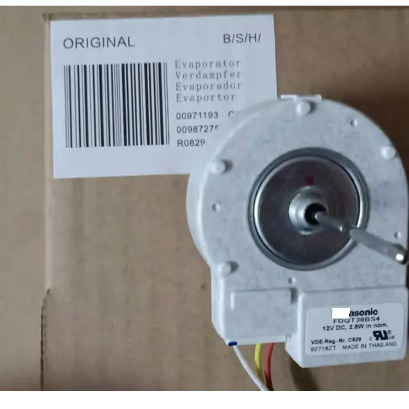 FDQT36BS4 подходит для двигателя вентилятора холодильника Panasonic двигатель 12 В