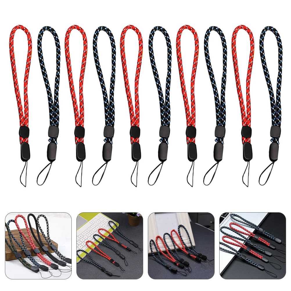

10pcs Portable Adjustable Durable Universal Wrist Straps Camera Wrist Straps for Men Hiking Outdoor