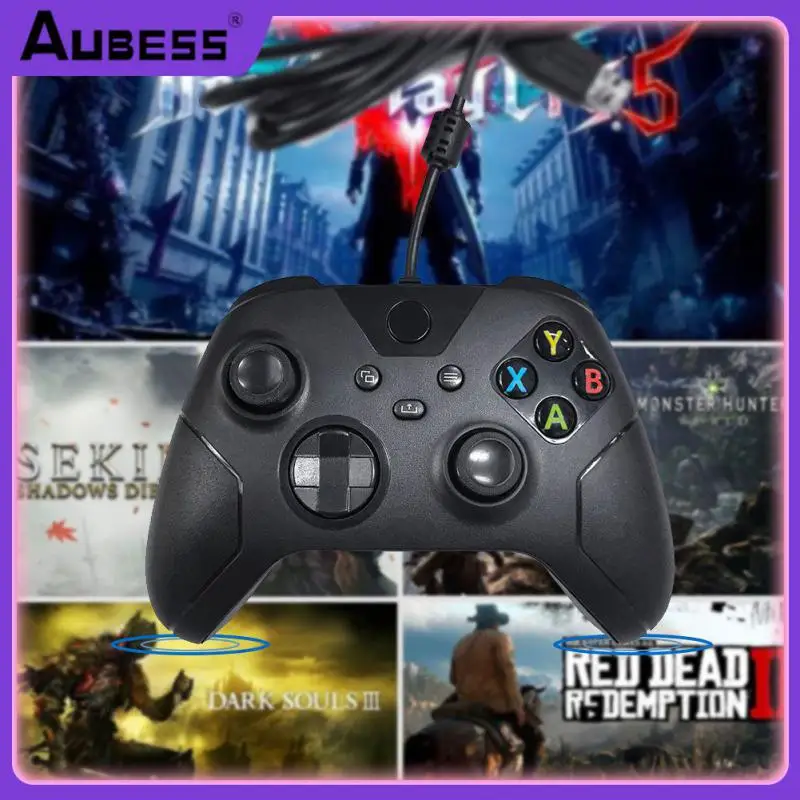 

Игровой мини-контроллер X-box, тонкий джойстик с проводной ручкой, с портом Type-c, Usb
