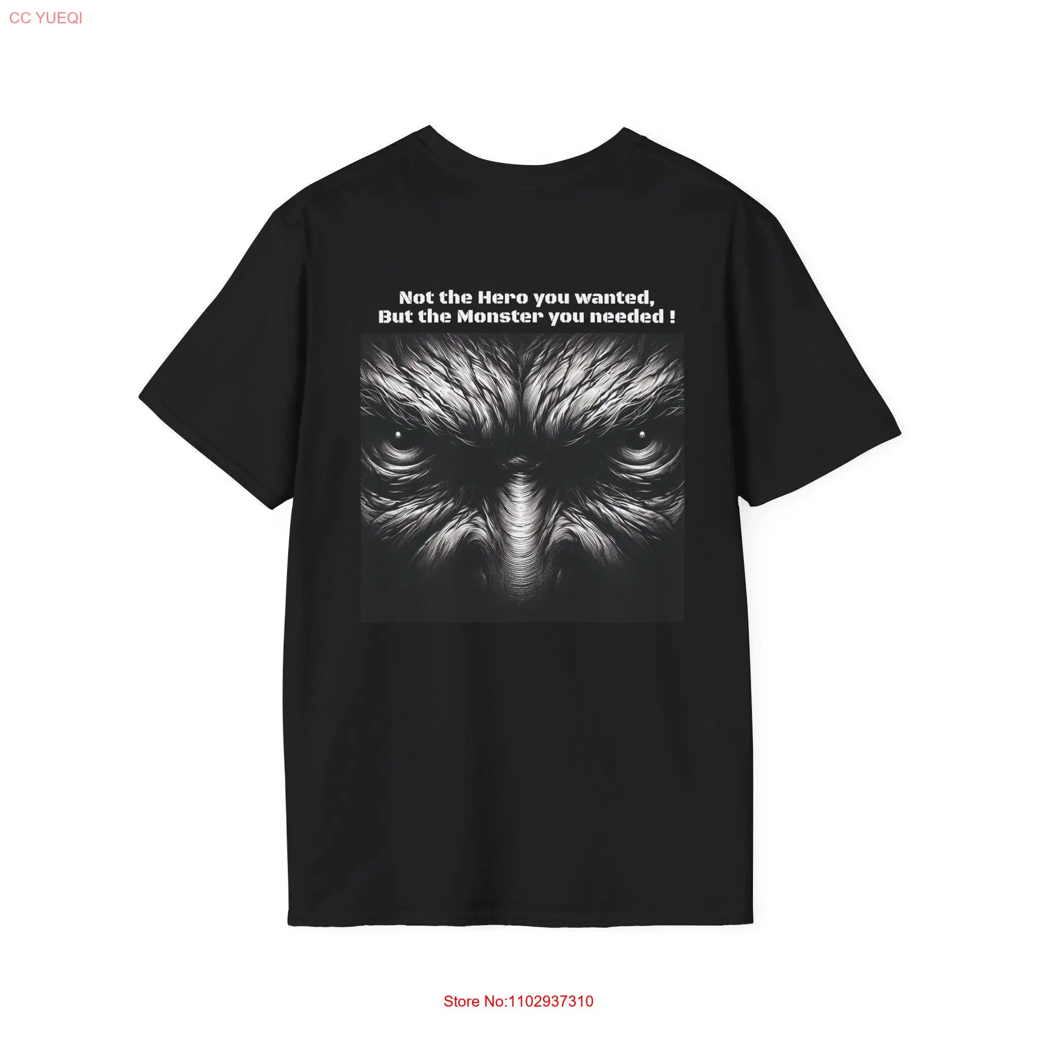 Good Guys Wear Black Not the hero you wanted but Monster needed A MAN'S T Shirt long or short sleeves