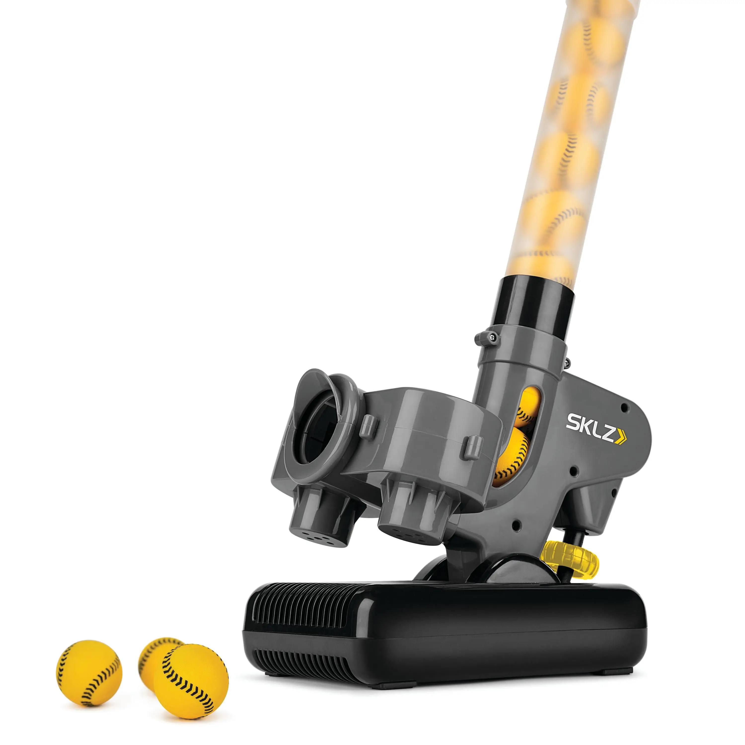 

Lighting Bolt Pro Lightweight and Portable Automatic Pitching Machine with 26 ball Capacity