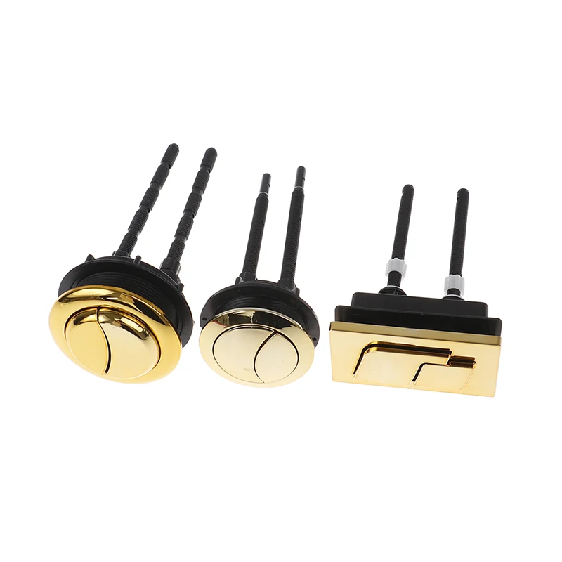 

Universal 48mm 58mm Bathroom Toilet Push Button Cover Round Valve Rods Push Toilet Water Tank Buttons Bathroom Accessories