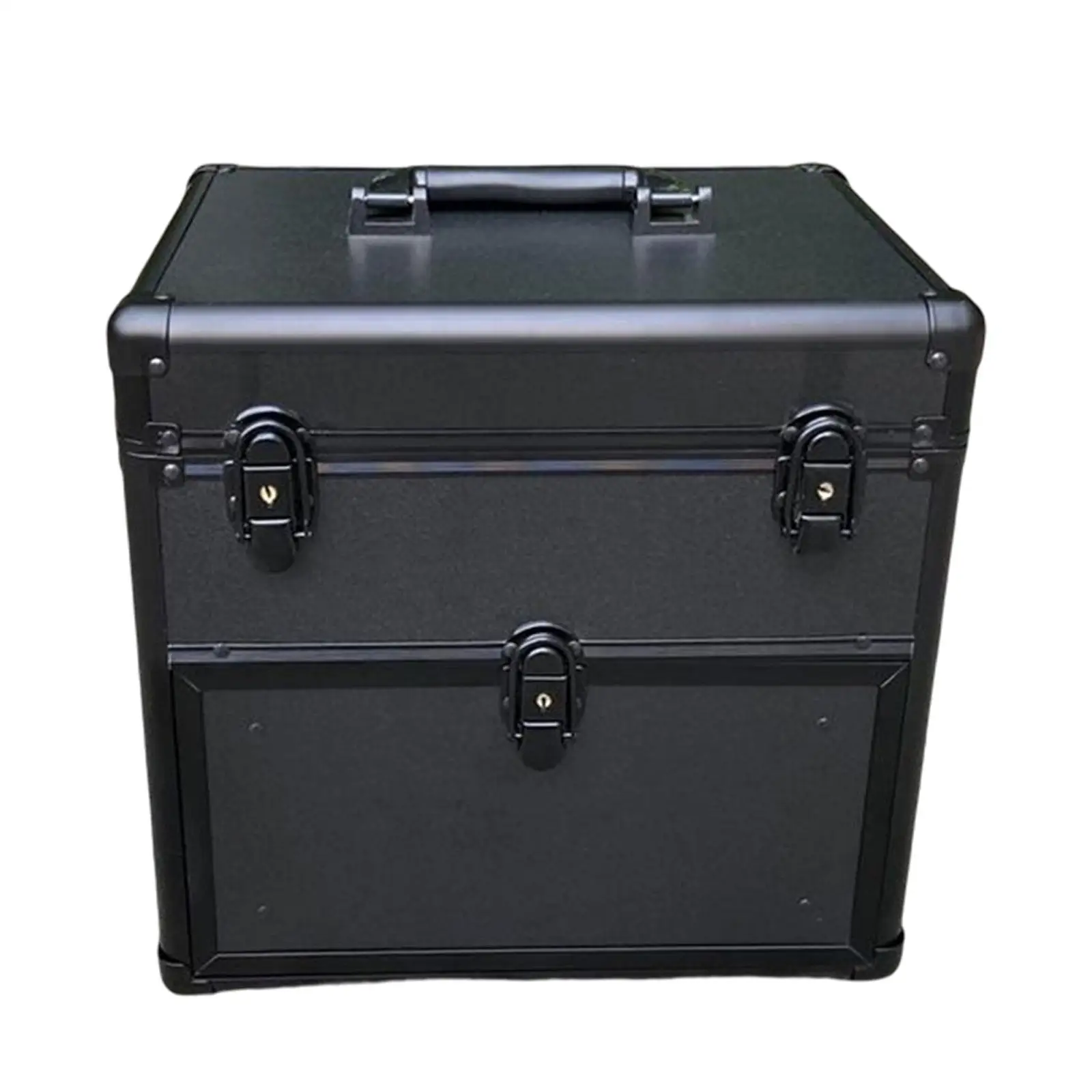 Чехол для переноски макияжа с регулируемыми разделителями лак ногтей органайзер