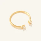 Автоклав личность прямоугольные циркониевое кольцо S925 стерлингового серебра класса люкс, хорошее ювелирное изделие, кольца для Для женщин кольца анильос Bague Bijoux (украшения своими руками)