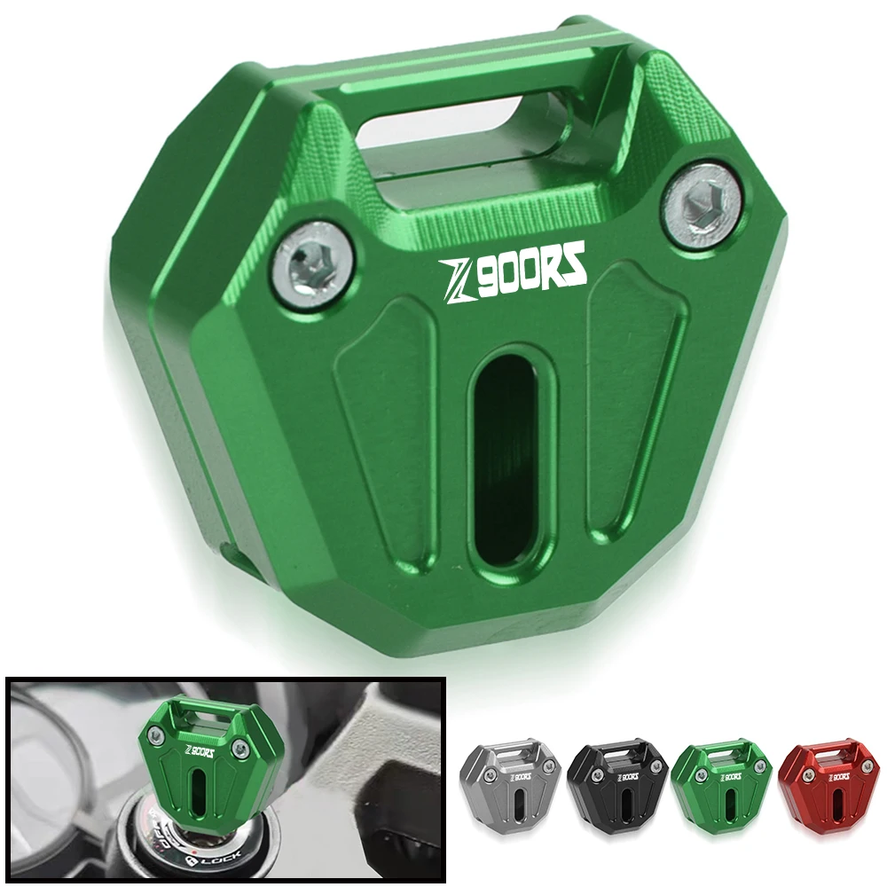

Motorcycle CNC Aluminum Key Cover Cap Keys Case Shell Protector moto accessory For KAWASAKI Z900RS Z 900 RS 2018 2019 2020 2021