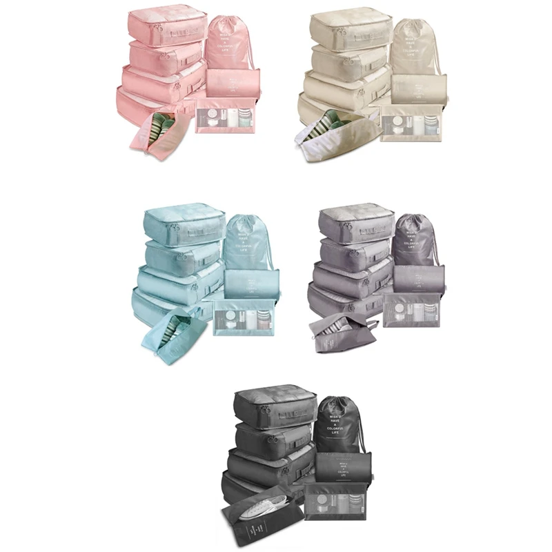 

8 шт., дорожные сумки для хранения