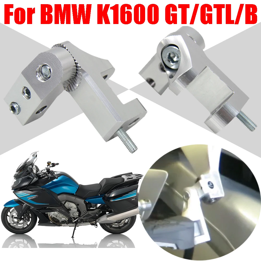

Для BMW K1600GT K1600GTL K1600B Bagger K 1600 GT GTL B Мотоциклетные аксессуары для водителя пассажира подножки Пег для понижения частей