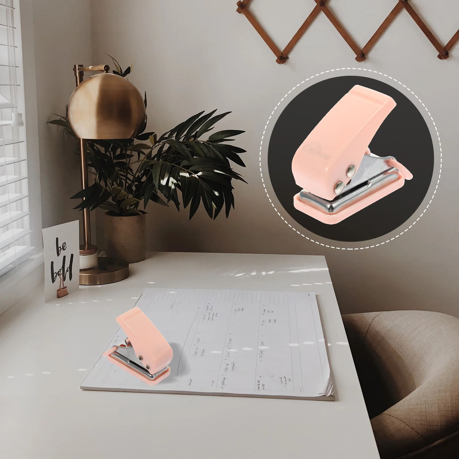 

Stapler Office Portable Mini Desksmall Supply Punch Stationery Desktop Hole Handheld School Commercial Touch One Mininature