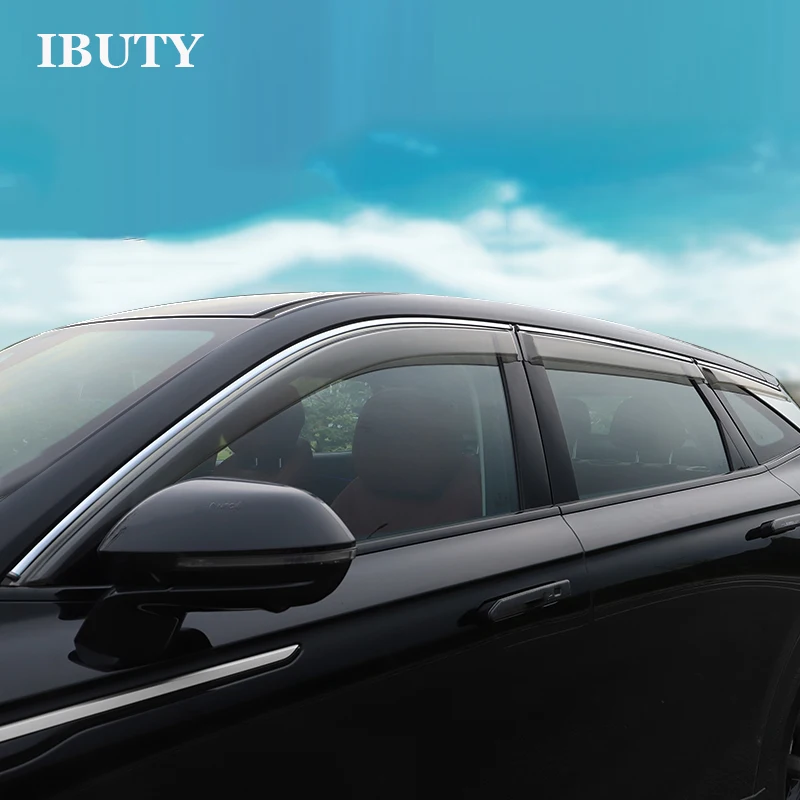 

For Exeed RX 2023 2024 Accessories Car Window Visor Side Window Rain Shield Weather Guards Strips