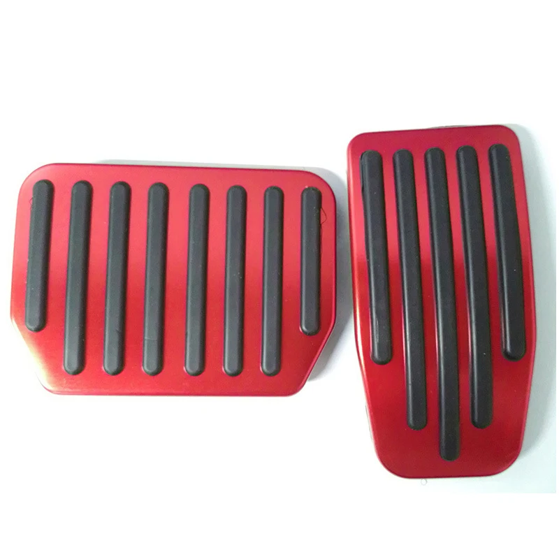 

Для Tesla Model3/Y 20212022 автомобильный тормоз акселератора алюминиевые накладки на ножную педаль противоскользящая боковая защита модификация ин...