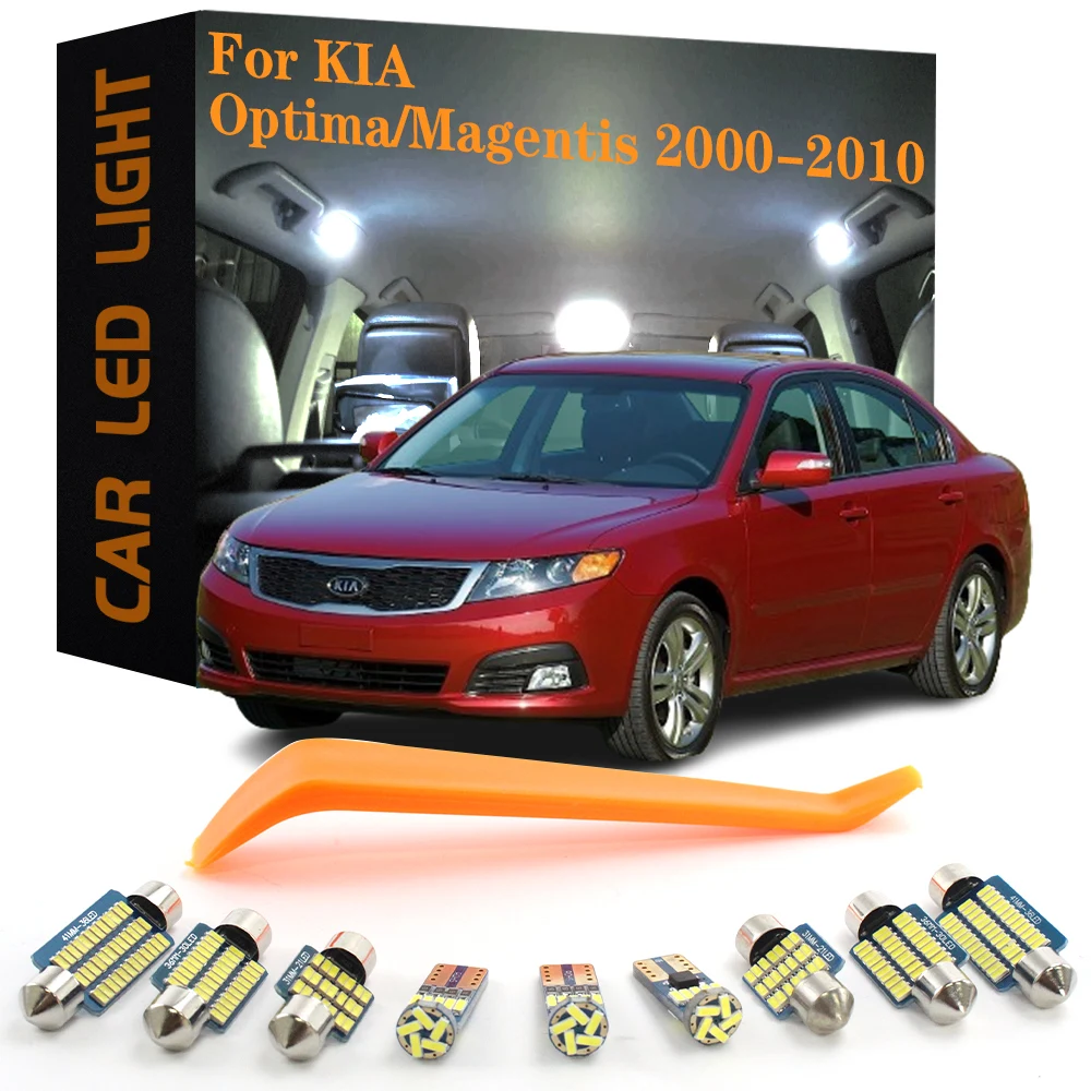 9 шт. автомобильные аксессуары для KIA Optima Magentis 2000 2001 2002 2003 2004 2005 2006 2007 2008 2009