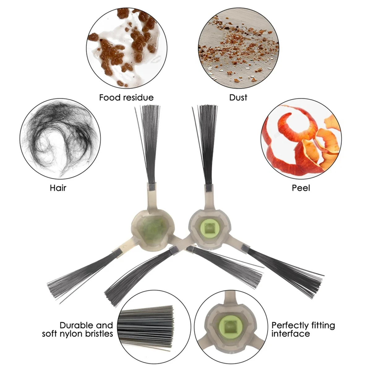 14 шт. запасные части для Lefant M210B M213S M210S M210 M213 робот-пылесос HEPA фильтр боковые щетки