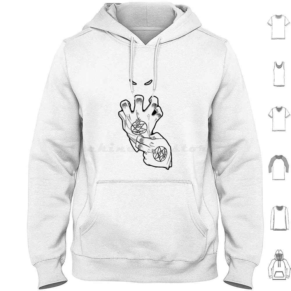 

Full Metal Alchemist-Alchemist Gloves & Eyes-No Text Hoodie cotton Long Sleeve Anime Alchemist Fullmetal Alphonse Alchemy