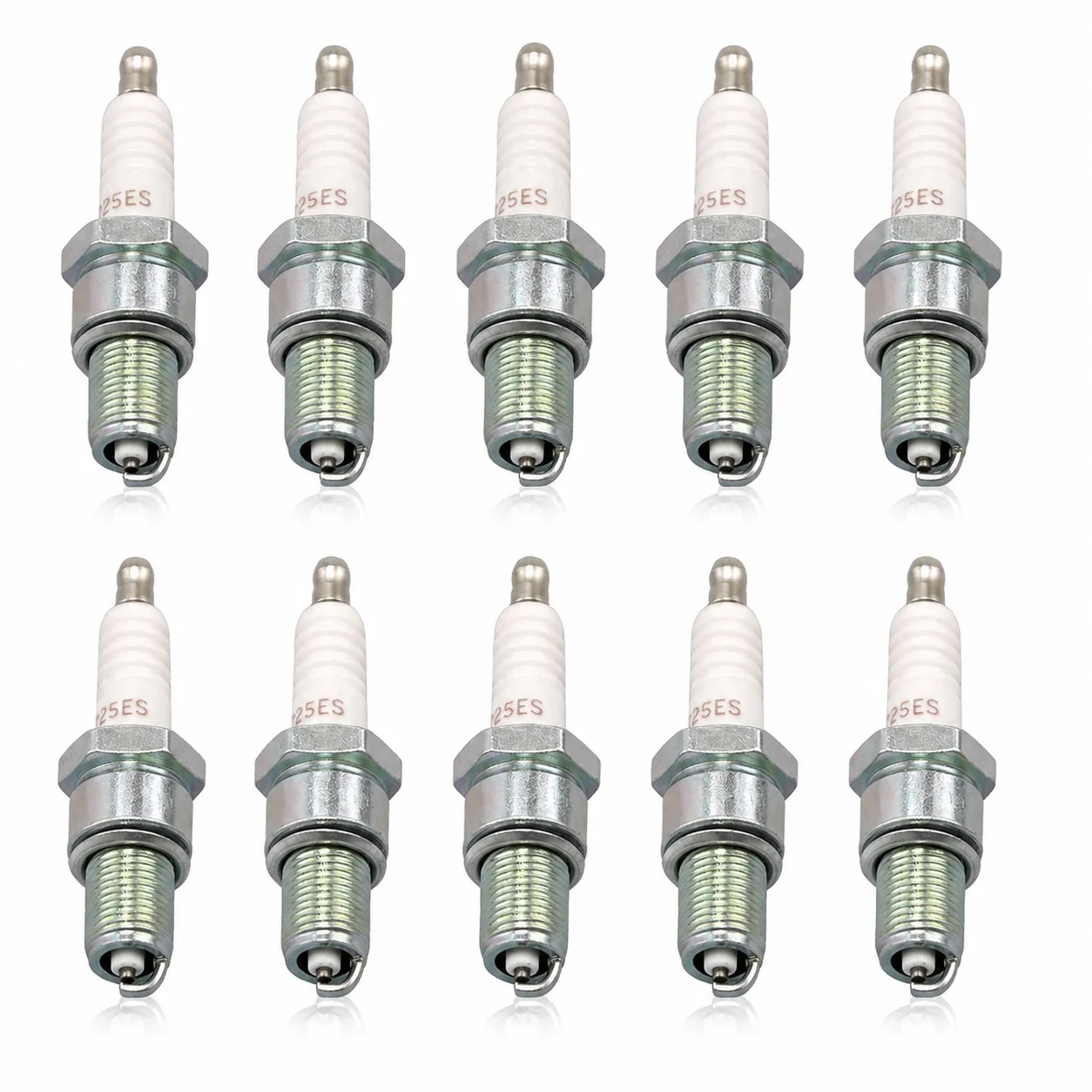 Фото 10 шт. свечей зажигания BPR5ES BPR6ES для Honda GX100 GX140 GX240 GX340 GX610 GX620 GV150 GXV160 5HP 6.5HP OEM 751-10292/951-10292 №3