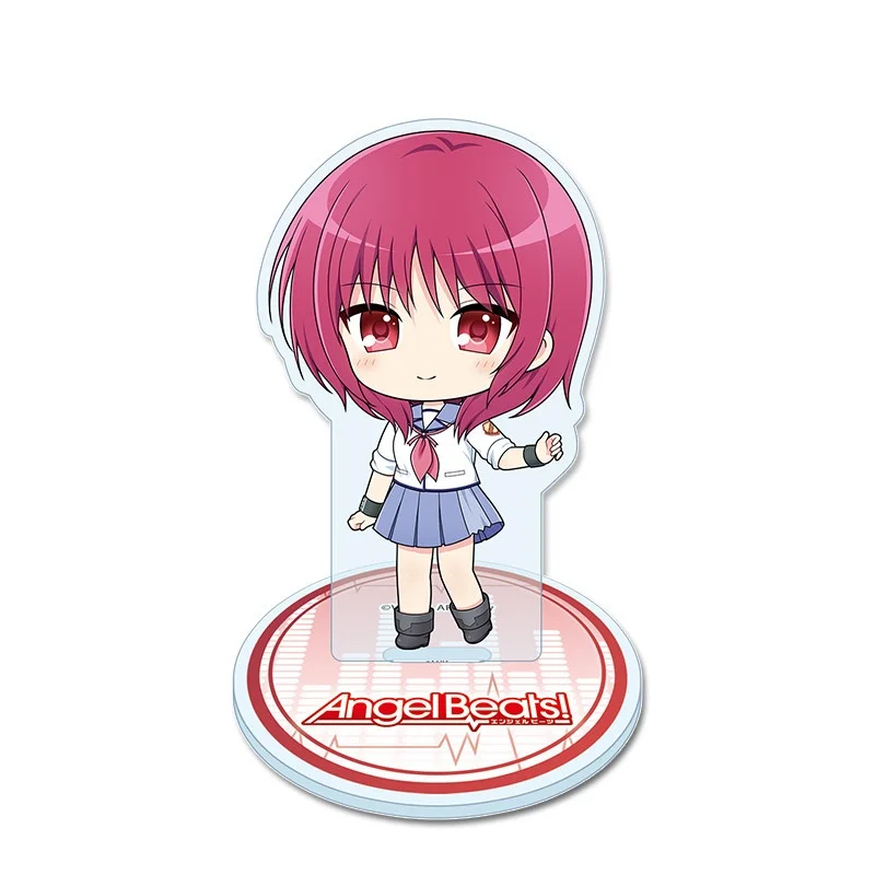 Фото Planetarian × Angel Beats! Очаровательная акриловая подставка для фигурок 10 см, игрушка для косплея, подарок на день рождения, украшение, брелок №4