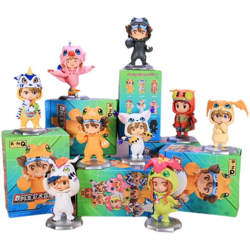 

Genuine Bandai Digimon Anime Figures Koushiro TACHIKAWA MIMI Taichi Yagami Action Figure Toys for Boys Kids Christmas Gift