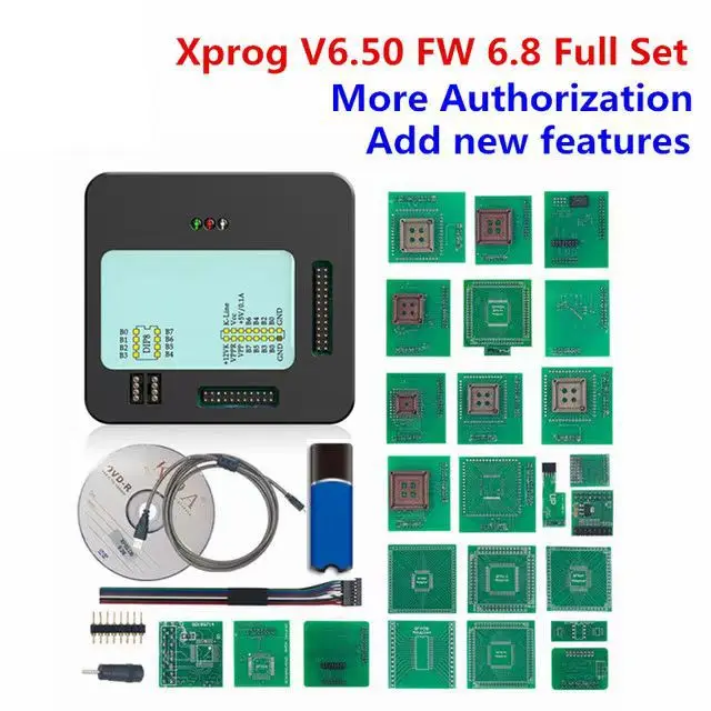 

XPROG V6.50/6,26/V5.55 X-PROG M V6.26 ECU Программатор X PROG полный комплект