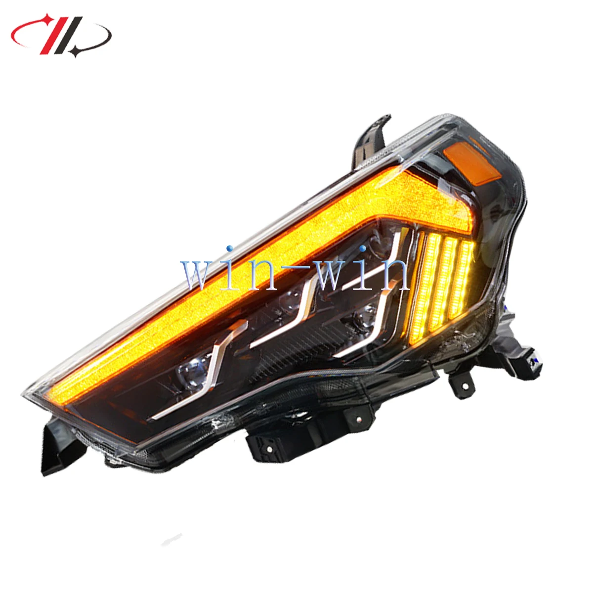 VLAND Автомобильная фара в сборе для Toyota 4runner фары 2014-2023 с динамическим поворотным