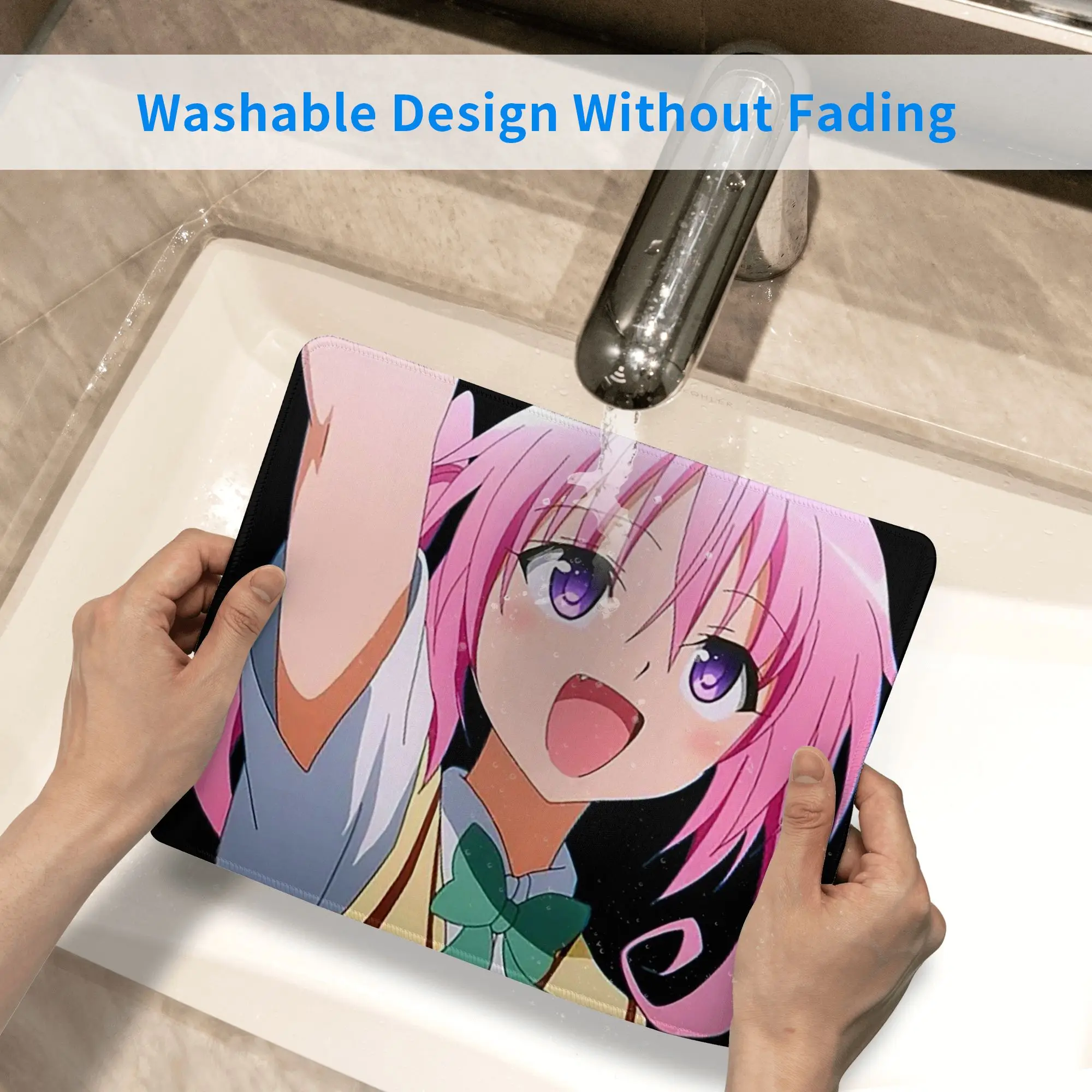Фото Коврик для мыши Nana Astar Deviluke из To Love Ru Darkness, коврик для компьютерной клавиатуры и мыши, игровой коврик для ПК, ноутбука, настольный коврик для офисного стола №3