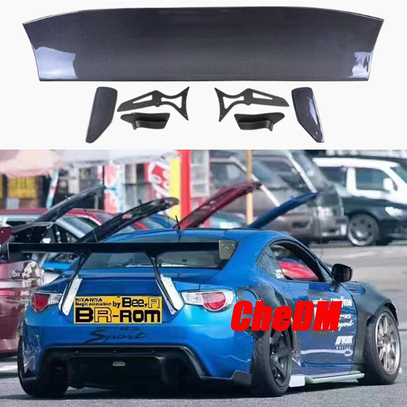 Стайлинг автомобиля Неокрашенный Черный ФАП/углеродное волокно материал G Style GT 86