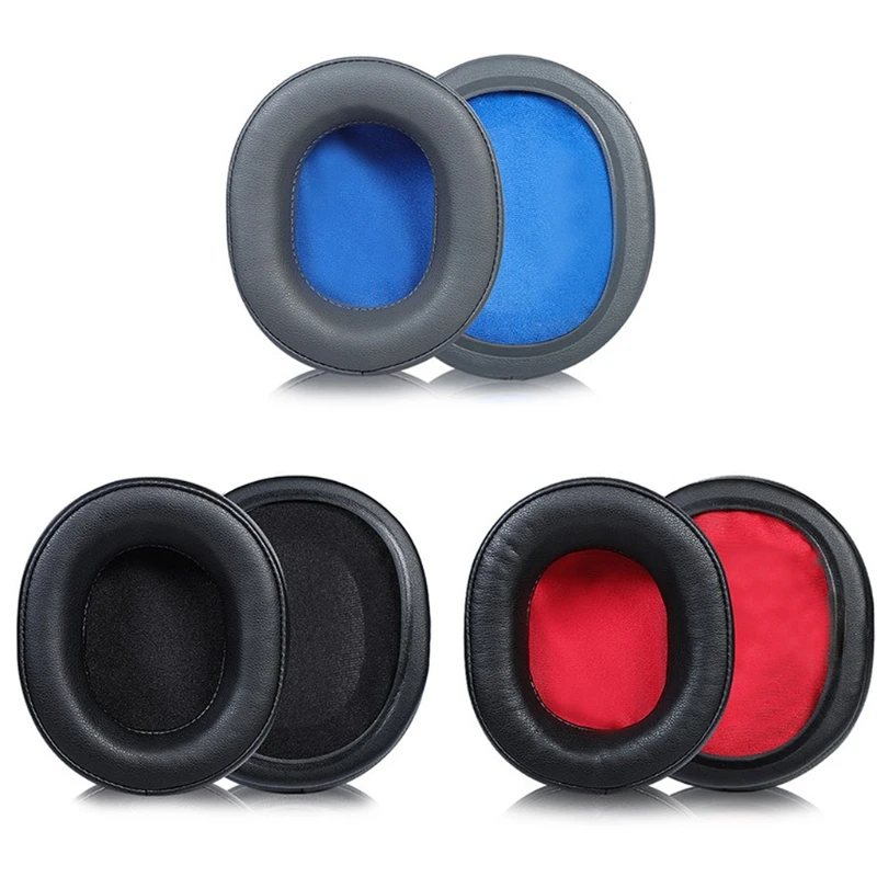 

Replacement Soft Comfortable Ear Pad for ATH-WS660BT Black Blue Red Color E1YA