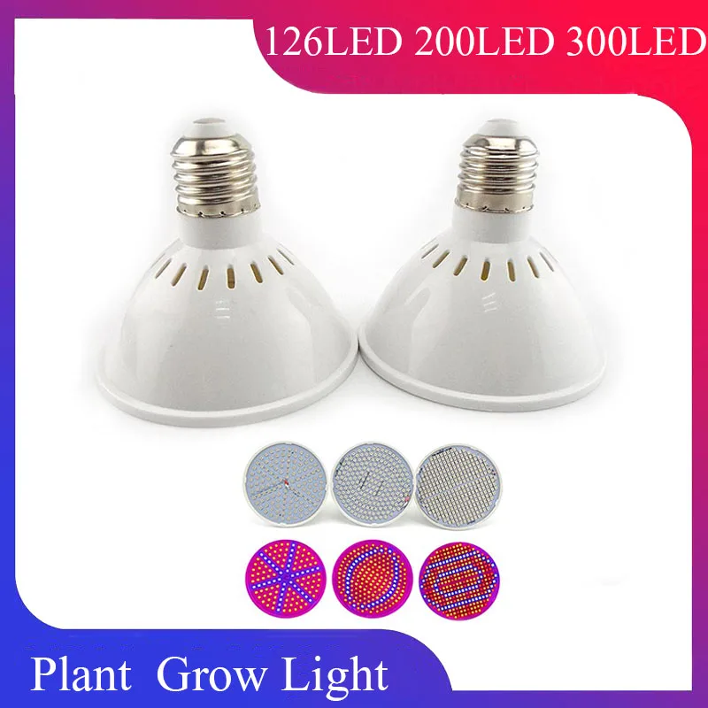 

LED grow light Hydroponic Growth Light E27 Led Grow Bulb Full Spectrum 85-265V Lamp Plant Flower for Home Greenhouse GrowTent