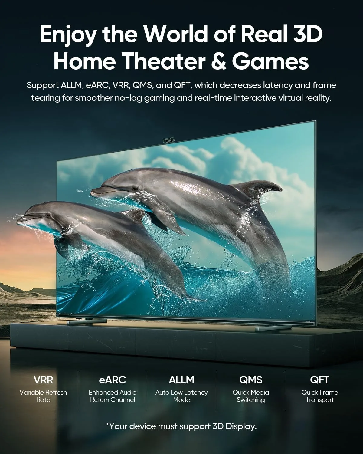 Фото Кабель HDMI 2.1 для подключения 8K 4K HDTV, высокоскоростной, 48 Гбит/с, 4K@120Гц, 8K@60Гц, HDR, для Roku TV/PS5/HDTV/Blu-ray №2