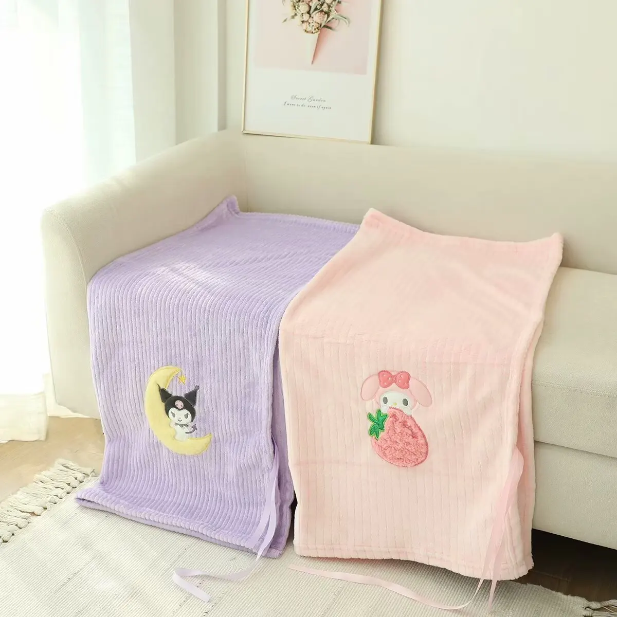 Плюшевое одеяло Sanrio My Melody Cinnamoroll