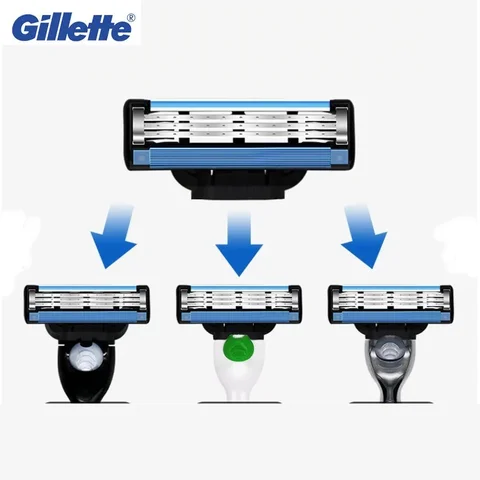 Лезвия для бритвы Gillette Mach3