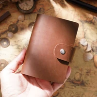 a8 mini notebook loose leaf notebook schedule book leather planner journal portable pocket notepad loose leaf hand book
