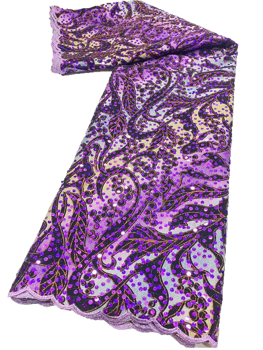 Блестки ручной работы флокирующая кожа бархатная ткань 2022 африканская Тюлевая