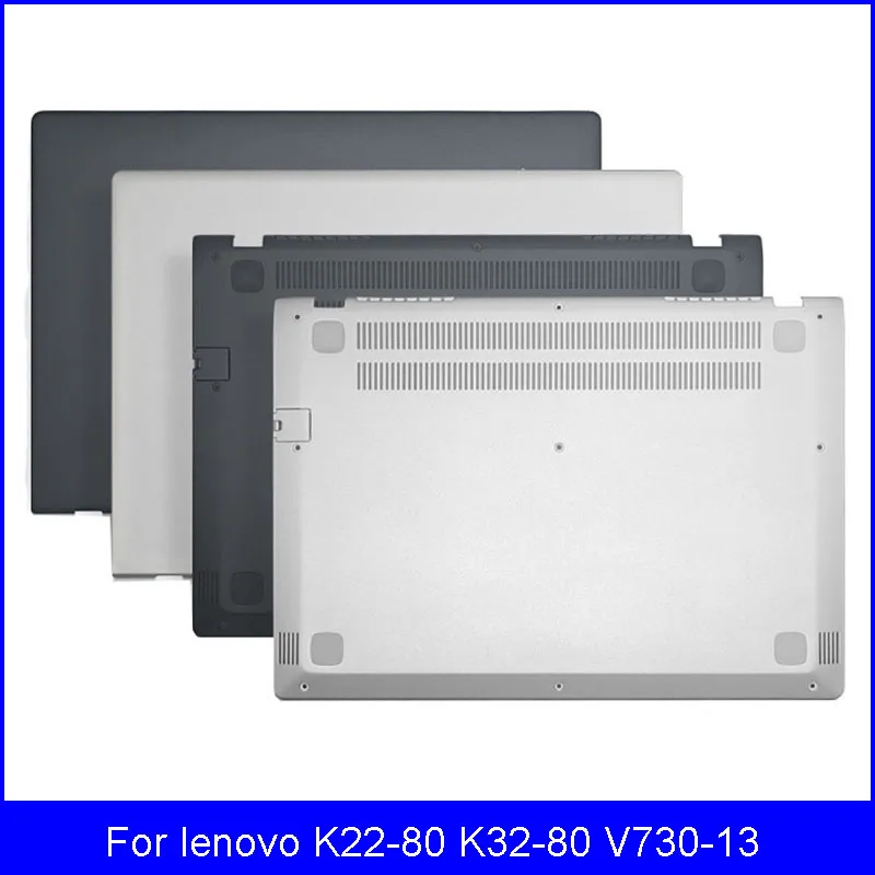 

Новинка, задняя крышка для ноутбука, задняя крышка для lenovo K22-80 K32-80 Series, нижняя крышка, задняя крышка, задняя крышка A D, серебристо-черная