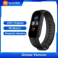 xiaomi mi band 5 smart watch wristband fitness bracelet touch screen smart band 5 heart rate monitor 125mah bluetooth5 0 fashion
