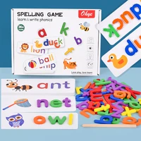 learn write phonics spelling game childrens early learning aids cognitive card preschool learning educational toys for toddlers