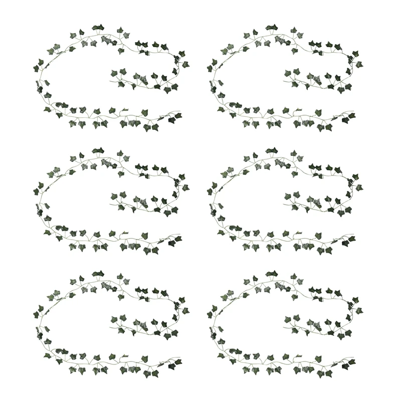 

72 X Artificial Plants Of Vine False Flowers Ivy Hanging Garland For The Wedding Party Home Bar Garden Wall Decoration