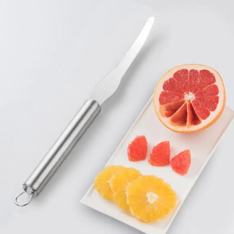 

Innovative Fruit Orange Peeling Tool Stainless Steel Citrus Orange Peelers Open Grapefruit Artifact Cutting Fruit Knife Gadgets